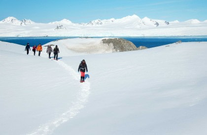 Snowshoeing