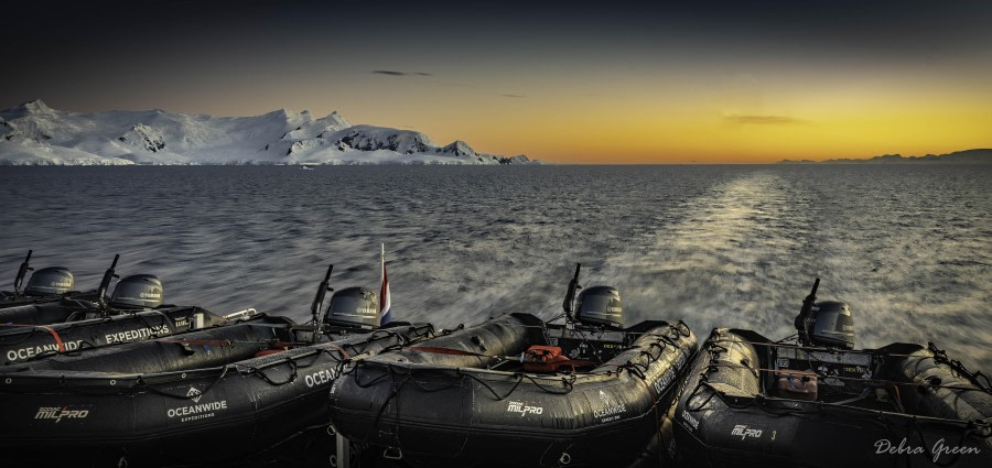 Sunset Deception island